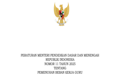 Permendikdasmen Nomor 11 Tahun 2025