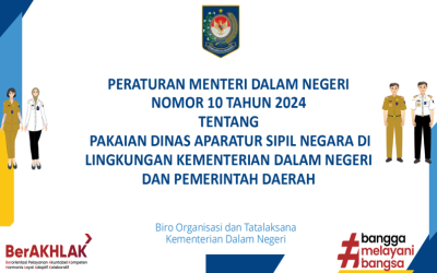 Pakaian Dinas  ASN Di Lingkungan Kemendagri dan Pemda