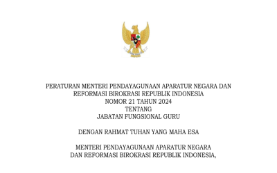 Permanpanrb Nomor 21 Tahun 2024